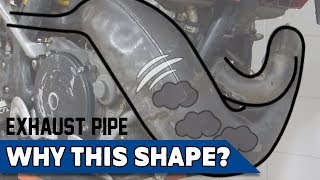 How 2stroke exhaust pipes work  Offroad Engineered [upl. by Ogait724]