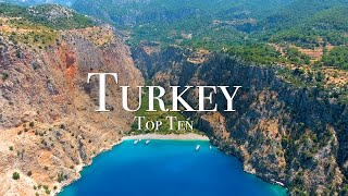 Top 10 Places To Visit In Turkey  4K Travel Guide [upl. by Varian]