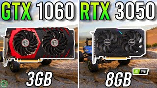 GTX 1060 3GB vs RTX 3050  Insane Difference [upl. by Luci97]