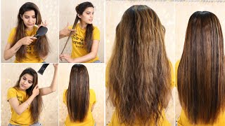 How To  Keratin Treatment At Home For Straight Smooth Shiny Hair  Super Style Tips [upl. by Giesecke]