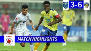 Kerala Blasters FC 36 Chennaiyin FC  Match 72 Highlights  Hero ISL 201920 [upl. by Ut]