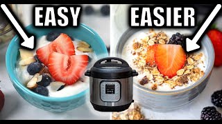 Instant Pot Yogurt 2 Ways EVERYTHING YOU NEED TO KNOW [upl. by Armyn494]