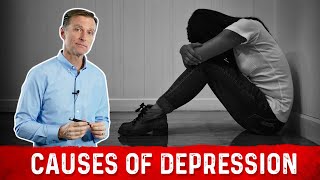 The Real Causes of Depression – Dr Berg [upl. by Yelram]