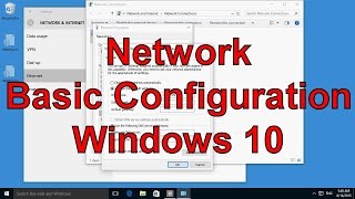 Network basic configuration Windows 10 [upl. by Anna-Diane542]