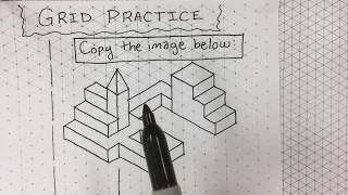 Beginner Isometric Drawing Tutorial [upl. by Vod915]