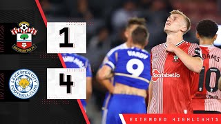 EXTENDED HIGHLIGHTS Southampton 14 Leicester City  Championship [upl. by Anawad827]