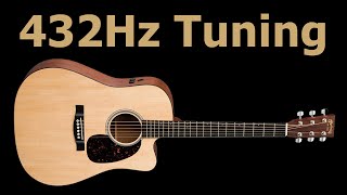 432Hz Guitar Tuning [upl. by Cralg909]