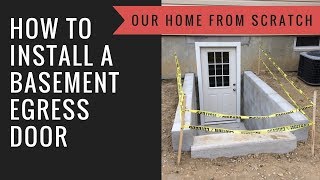 How to Install a Basement Egress [upl. by Downall]