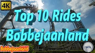 Top 10 Rides Bobbejaanland 4K [upl. by Garzon580]