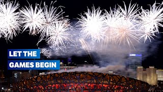 Opening Ceremony  Beijing 2022 Highlights [upl. by Kubetz]