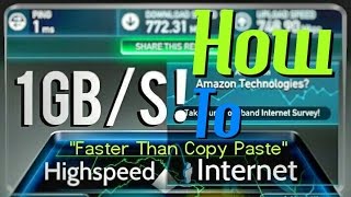 Worlds Fastest Internet 1GBPS Internet Speed [upl. by Stila477]