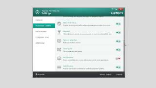 How to configure settings in Kaspersky Internet Security 2014 [upl. by Allerbag548]