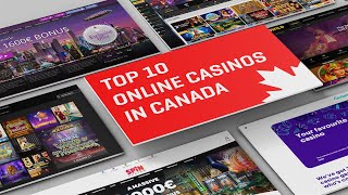 TOP 10 ONLINE CASINOS IN CANADA  Gambling in Canada [upl. by Florencia22]