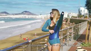 Las Canteras  Gran Canaria  The Canary way of surf [upl. by Meluhs]