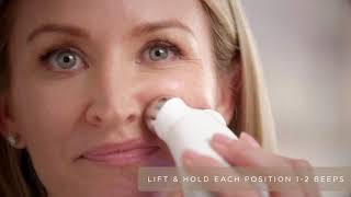 NuFACE® Advanced 15Minute FacialLift HowTo [upl. by Ahtael]