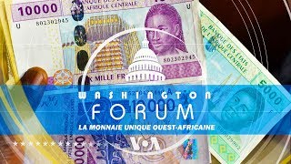 Washington Forum La monnaie unique ouestafricaine [upl. by Eerej164]