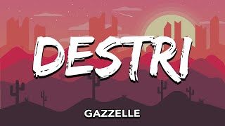 Gazzelle  Destri TestoLyrics [upl. by Alyse]