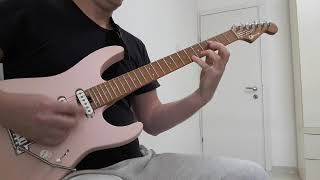 Genesis Invisible Touch Guitar Cover [upl. by Ahsenat]