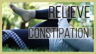 Exercises for Relieving Constipation IBS Bloating and Abdominal Pain [upl. by Capon583]