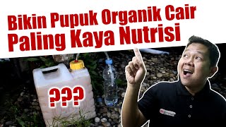 Mudah Banget Membuat pupuk organik cair POC paling kaya nutrisi  Zat Perangsang Tumbuh [upl. by Hubey]