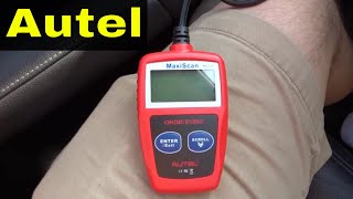 Autel MaxiScan MS309 OBD Code Reader ReviewCar Scanner [upl. by Vinni436]