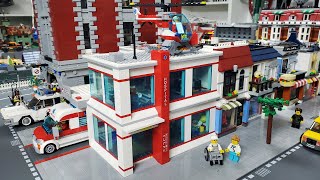 LEGO Hospital Modular Building MOC [upl. by Nirda]