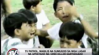 TV Patrol covers 1990 killer quake [upl. by Benzel]