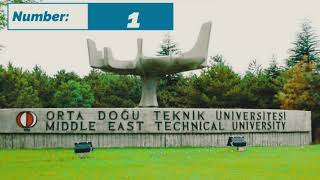 top 10 university for engineering in Turkey [upl. by Kyla]