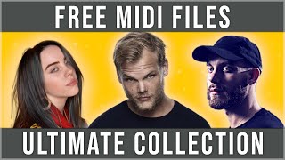 Free MIDI Files For Producers  Ultimate Collection [upl. by Yelnet964]