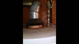 Improper venting of water heater [upl. by Tiffy]