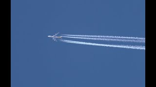 Contrail Plane Spotting Part 4 [upl. by Isyad982]