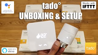 tado Smart Thermostat Unboxing and Setup for Beginners [upl. by Farnsworth]