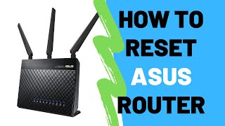 How To Reset ASUS Router To Factory Default Settings [upl. by Salvatore584]