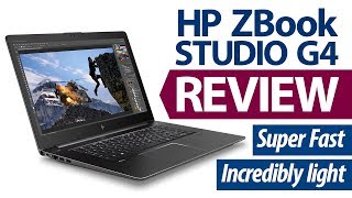 HP ZBOOK STUDIO G4 REVIEW Insane Workstation Performance thats Crazy Light [upl. by Magner]