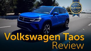 2022 Volkswagen Taos  Review amp Road Test [upl. by Attelrahc]