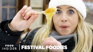 Quebec Winter Carnival’s Top 3 Foods  Festival Foodies [upl. by Hadden351]