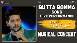 Butta Bomma Live Performance  Ala Vaikunthapurramuloo Musical Concert  Armaan Malik Thaman [upl. by Eille]