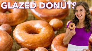 How To Make Glazed Donuts  Soft and Fluffy Donut Recipe [upl. by Ytirahs]