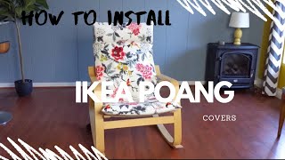 ✨ Easy IKEA POANG hack  Rockin Cushions [upl. by Ajet]