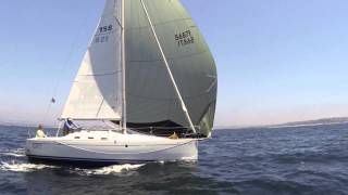 Trogear ASprit Carbon Fiber Bowsprit with a Spinnaker [upl. by Avie664]