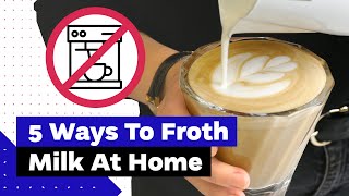 How To Froth Milk At Home Best Milk Frothers Review [upl. by Vyky242]