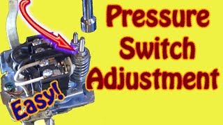 How to Adjust a Water Well System Pressure Switch and Bladder Tank  Well Pump Diagnostics [upl. by Naziaf280]