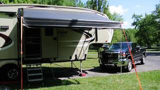 Carefree HD Awning Stabilizr Pole Kit [upl. by Edvard115]