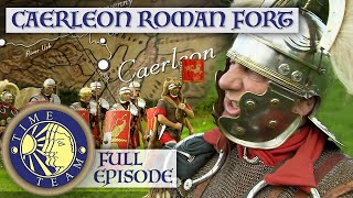 Caerleon Roman Legion Fort In Wales  Time Team [upl. by Hnamik]