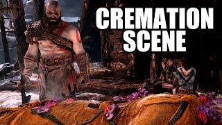 GOD OF WAR  Cremation Scene  Faye Funeral [upl. by Shepherd]