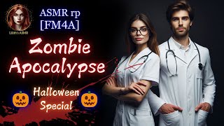 Zombie apocalypse ASMR rp Halloween Special FM4A [upl. by Zawde]