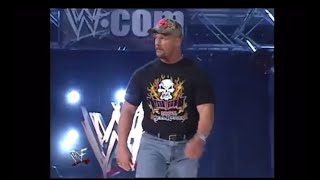 Stone Cold Steve Austin Entrance Pop Returns to WWE Raw 9252000 [upl. by Sundin]