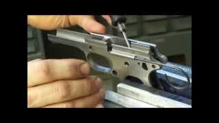 Harp Custom 1911 Pistol Plunger Tube Installation [upl. by Sedecram]