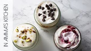 3 New Quick amp Easy Greek Yogurt Breakfast Ideas [upl. by Chapman978]