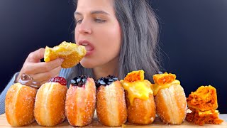 ASMR  DONUTS  EATING SOUNDS  MUKBANG [upl. by Anitnamaid]